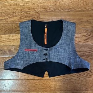 Cop copine micro vest top vest / bolero